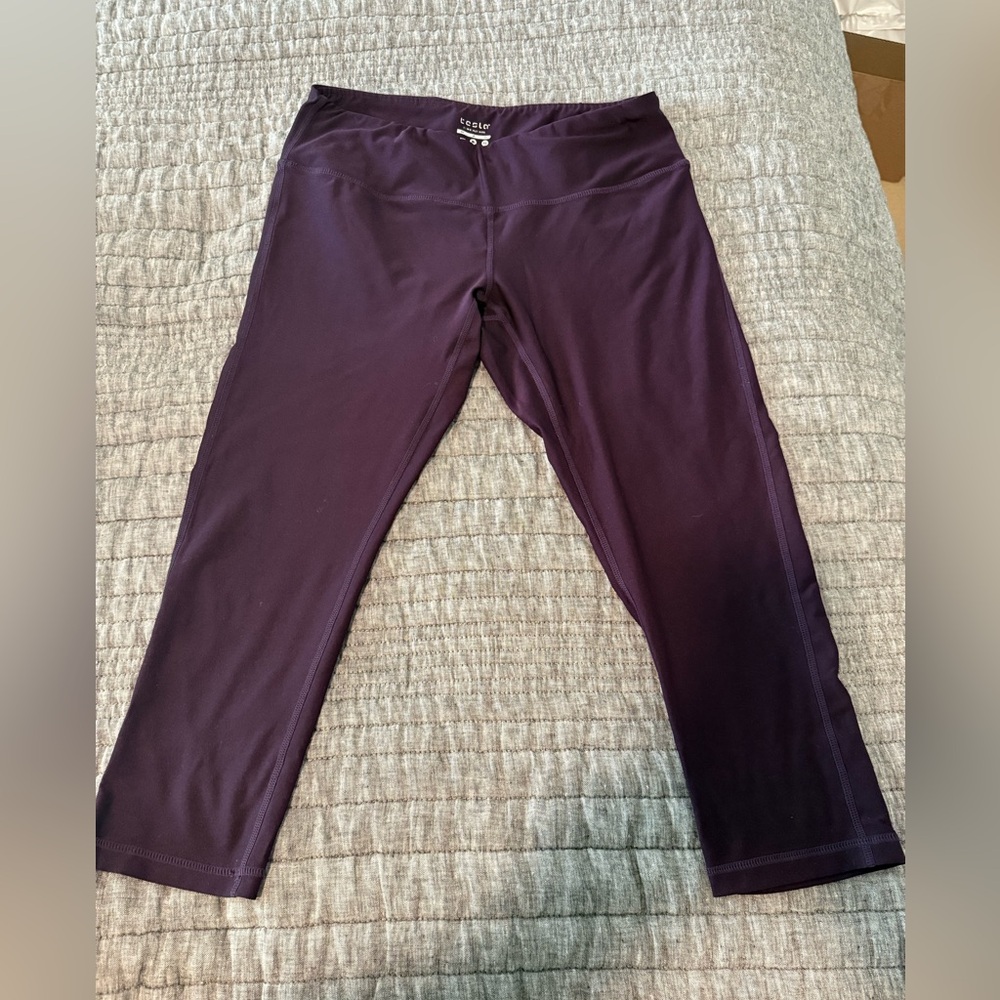 Tesla leggings- cropped, size L